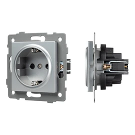 Фото #1 товара Механизм электрической розетки SCT-MEU1-PL-GR-V (250V, 16A) (Arlight, -)