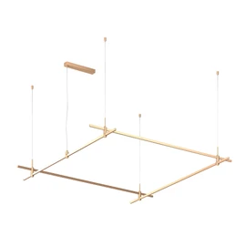 Фото #1 товара Основание ART-APRIORI-QUADRAT-HANG-3000x3000 (GD) (Arlight, IP20 Металл, 3 года)