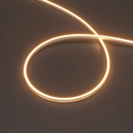 Фото #1 товара Светодиодная лента герметичная MOONLIGHT-SIDE-T-M196-03x06mm 24V Warm2300 (7.2 W/m, IP54, 2216, 5m, wire x2) (Arlight, Вывод кабеля прямой)