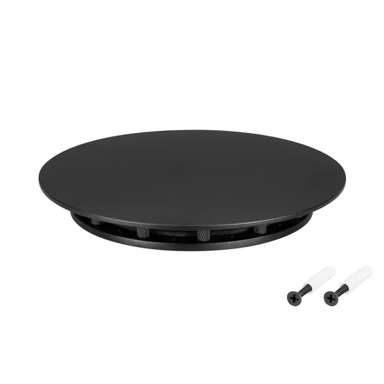 Фото #1 товара Крепление MOONLIGHT-BASE-ROUND-D13-M Black (Arlight, Металл)