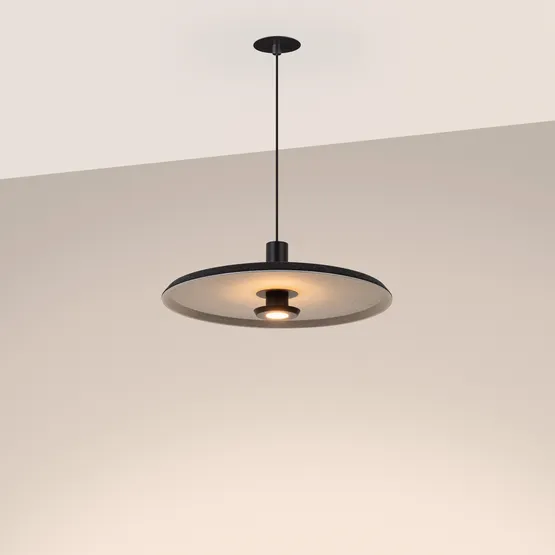 Фото #4 товара Светильник SP-KOTARO-R450-12W Warm3000 (BK-GR, 36 deg, 230V, TRIAC) (Arlight, IP20)