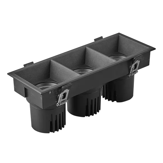 Фото товара Светильник MS-FLOW-BUILT-S230x85-3x12W Day4000 (BK, 38 deg, 230V) (Arlight, IP20 Металл, 5 лет)