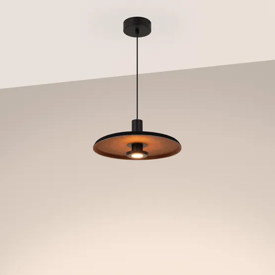 Фото #4 товара Светильник SP-KOTARO-R350-12W Warm3000 (BK-CF, 36 deg, 230V, TRIAC) (Arlight, IP20)