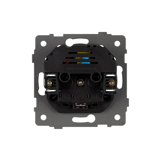 Фото #2 товара Механизм розетки с быстрой USB зарядкой SCT-MUAC-PL-WH-V (250V, 16A) (Arlight, -)