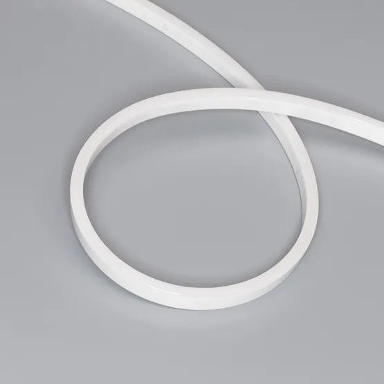 Фото #2 товара Светодиодная лента герметичная WAVE-SIDE-PU-A120-06x12mm 24V White5700 (8 W/m, IP68, 3m, wire x1) (Arlight, Вывод прямой, 3 года)