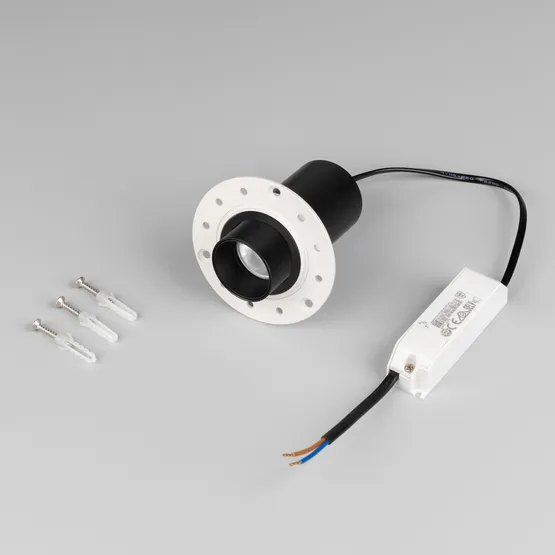 Фото #3 товара Светильник SP-NUANCE-TRIMLESS-PULL-R35-7W Day4000 (BK, 36 deg, 230V) (Arlight, IP40 Металл, 5 лет)