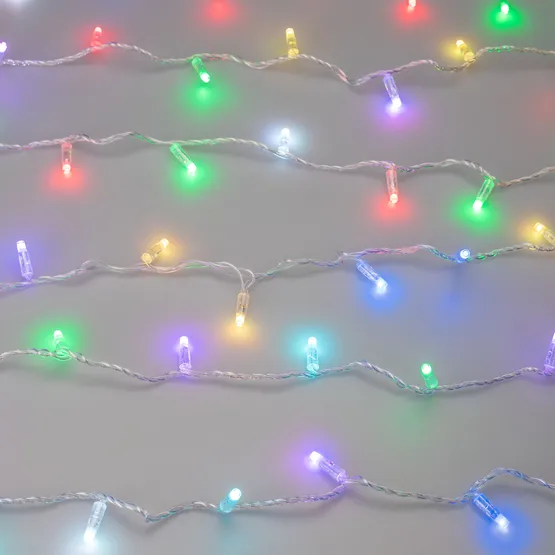 Фото #3 товара Светодиодная гирлянда ARD-STRING-CLASSIC-10000-CLEAR-100LED-SYNC RGB (230V, 6.5W) (Ardecoled, IP65)