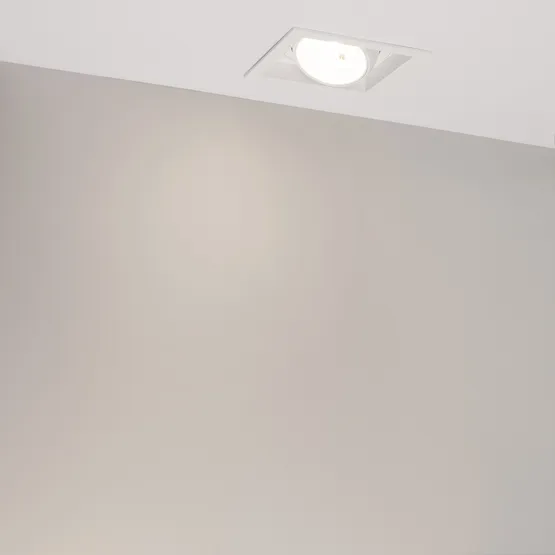 Фото #2 товара Светильник MS-VORTEX-BUILT-S140x140-30W Day4000 (WH-WH, 30 deg, 230V) (Arlight, IP20 Металл, 5 лет)