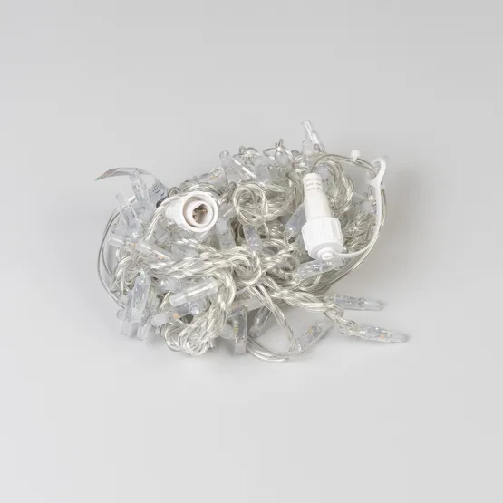 Фото #2 товара Светодиодная гирлянда ARD-STRING-CLASSIC-10000-CLEAR-100LED-LIVE RGB-DMX (24V, 10W) (Ardecoled, IP65)