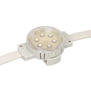 Фото #1 товара Флэш-модуль SOLEX-DMX-D40-6LED-24V RGB с держателем (Arlight, Герметичный)