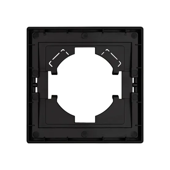 Фото #2 товара Рамка пластиковая FRM-TENDO-SFPL-1-BK (Arlight, -)