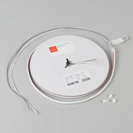 Фото #3 товара Светодиодная лента герметичная VELA-M240-2.5x6mm 24V Warm3000 (5 W/m, IP65, 5m) (Arlight, узкая)