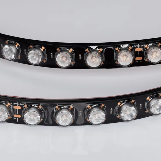 Фото #3 товара Светодиодная лента герметичная FLT-PS-A42-BLACK-23mm 24V White6000 (21 W/m, IP67, 30deg, 5m) (Arlight, -)