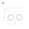 Минифото #5 товара Корпус PLURIO-BASE-SURFACE-RS179x78 (WH, 1-2, 200mA) (Arlight, IP20 Металл, 3 года)