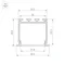 Минифото #3 товара Профиль PLS-LOCK-H25-FS-2000 ANOD (Arlight, Алюминий)