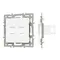 Минифото #1 товара Механизм компьютерной розетки двойной SCT-MPC2-PL-WH (RJ-45, CAT6) (Arlight, -)