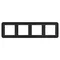 Минифото #2 товара Рамка пластиковая FRM-VERSA-PL-4-GR (Arlight, -)