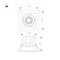 Минифото #2 товара Светильник MS-VORTEX-BUILT-S140x140-30W Day4000 (WH-WH, 17 deg, 230V) (Arlight, IP20 Металл, 5 лет)