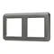 Минифото #1 товара Рамка пластиковая FRM-VERSA-PL-2-GR (Arlight, -)