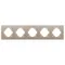 Минифото #3 товара Рамка пластиковая FRM-PERIO-PL-5-GD (Arlight, -)