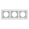 Минифото #3 товара Рамка стеклянная FRM-GLARE-GC-3-WH (Arlight, -)