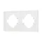 Минифото #1 товара Рамка пластиковая FRM-TENDO-SFPL-2-WH (Arlight, -)