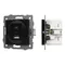 Минифото #1 товара Механизм USB розетки SCT-MUAC-PL-BK-V (5V, 3A, QC4) (Arlight, -)