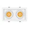 Минифото #4 товара Светильник MS-VORTEX-BUILT-S210x117-2x20W Warm3000 (WH-WH, 20 deg, 230V) (Arlight, IP20 Металл, 5 лет)
