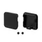 Минифото #1 товара Заглушка LINE-D-3030 SQUARE BLACK (Arlight, Металл)