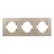 Минифото #3 товара Рамка пластиковая FRM-PERIO-PL-3-GD (Arlight, -)