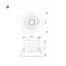 Минифото #2 товара Светильник MS-VORTEX-BUILT-R90-12W Day4000 (WH-WH, 20 deg, 230V) (Arlight, IP20 Металл, 5 лет)