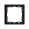 Минифото #2 товара Рамка пластиковая FRM-NOBE-SFPL-1-BK (Arlight, -)
