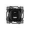 Минифото #3 товара Механизм USB розетки SCT-MUAC-PL-BK-V (5V, 3A, QC4) (Arlight, -)
