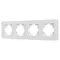Минифото #1 товара Рамка стеклянная FRM-OMALI-SFGS-4-WH (Arlight, -)