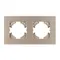 Минифото #2 товара Рамка пластиковая FRM-PERIO-PL-2-GD (Arlight, -)