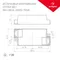 Минифото #2 товара Блок питания ARJ-KE34350A (12W, 350mA, PFC) (Arlight, IP20 Пластик, 5 лет)