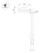 Минифото #2 товара Светильник OXOR-ORNE-G1-460x200-35W Day4000 (BK, 120 deg, 230V) IP65 (Arlight, IP65 Металл, 3 года)