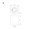 Минифото #2 товара Светильник SP-ACENTO-S95x95-10W Warm2700 (WH, 20-45 deg, 230V) (Arlight, IP20 Металл, 5 лет)